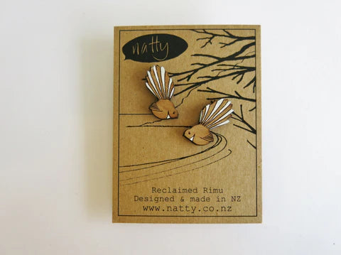 Rimu Earrings by Natty NZ
