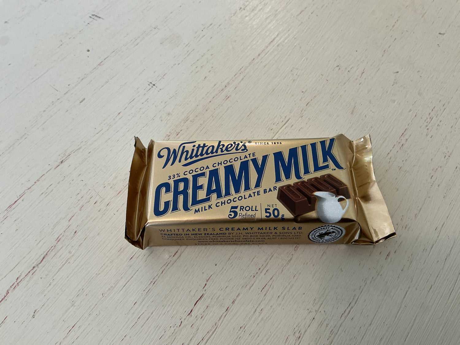 Choc - Whittakers Creamy Milk