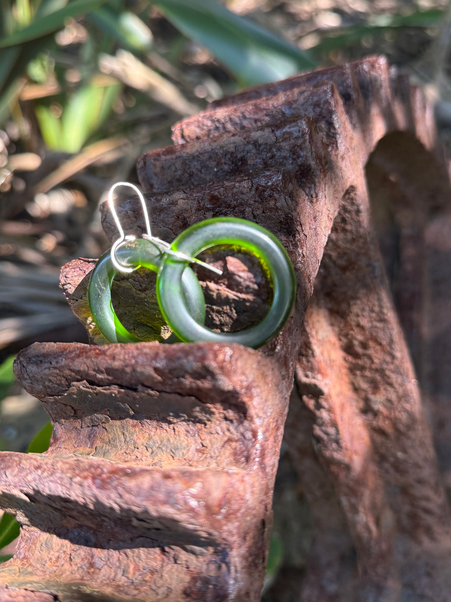 StoneArrow small hoop green